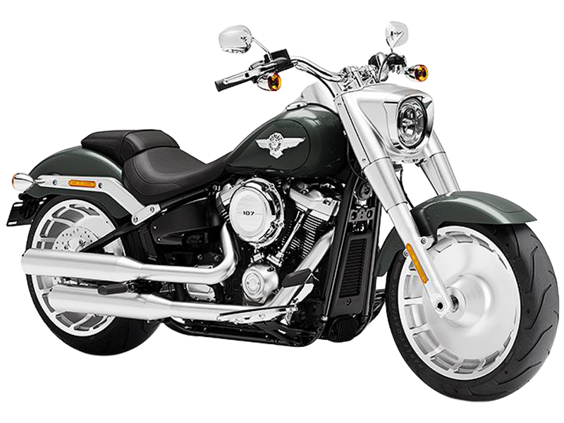 1750_Harley-Davidson_ファットボーイFLFB(緑)
