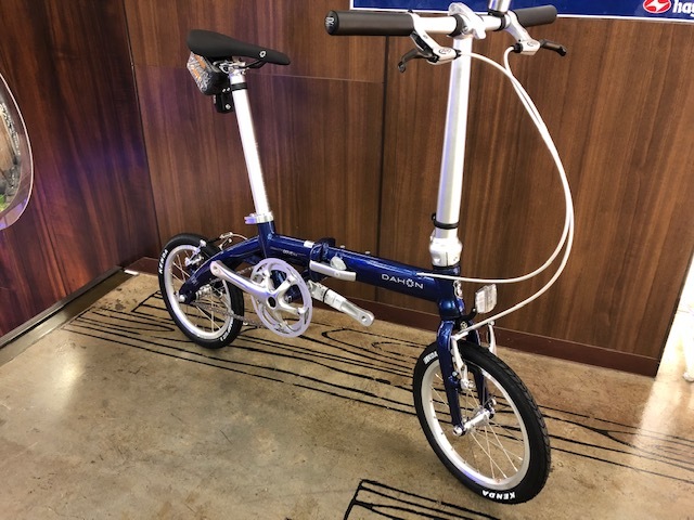 DAHON Dove Plus 2020 輪行袋・チェーンロック・ライト付き