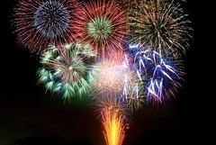 花火大会!