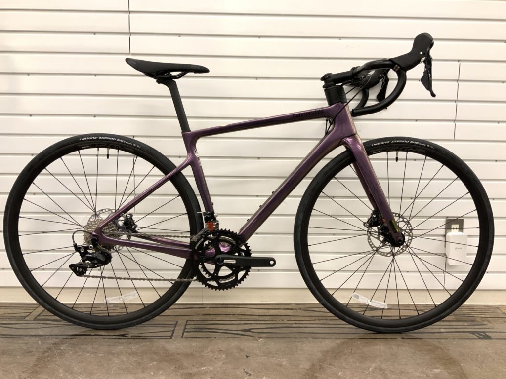 レインボートラウト 入荷しました！！（cannondale SUPERSIX EVO