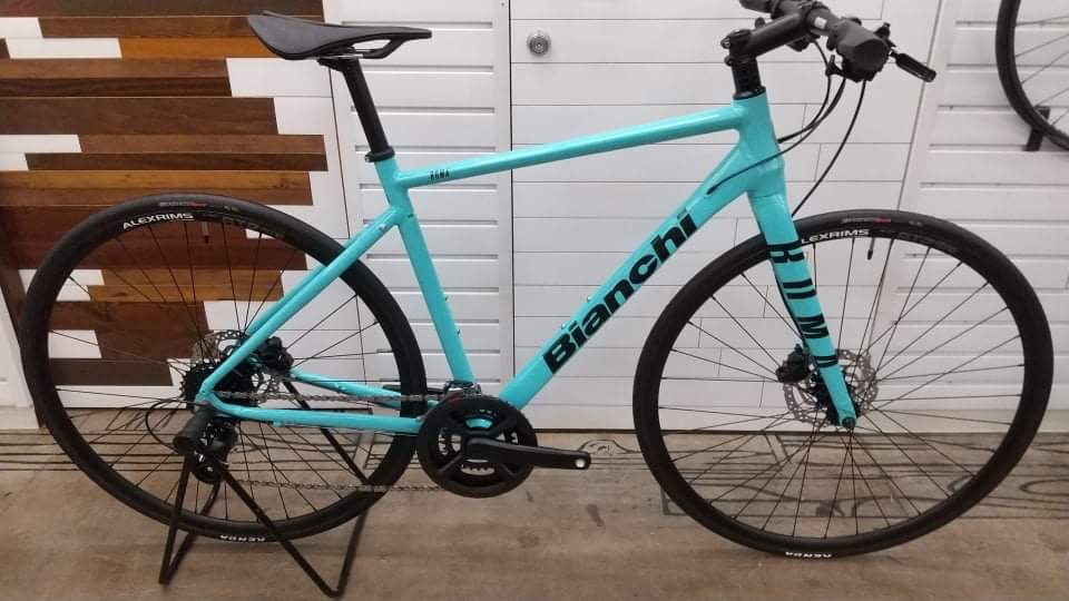 極美品】2021年モデル Bianchi roma3 ビアンキ ローマ3 - 自転車本体