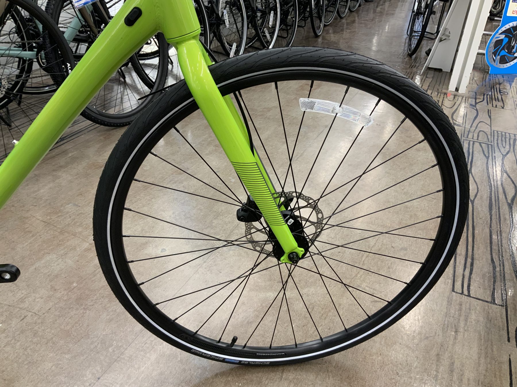 cannondale（キャノンデール） Quick 4（クイック4） の追加カラー、Bio Lime（バイオライム ）入荷！！｜バイク・自転車の購入修理ならハヤサカサイクル