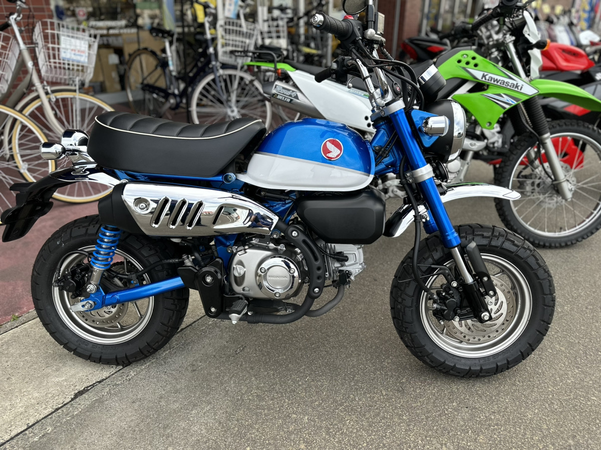 人気中古車！ﾓﾝｷｰ125！GSX-R125！KLX125!! その他いろいろご用意してます！｜バイク・自転車の購入修理ならハヤサカサイクル