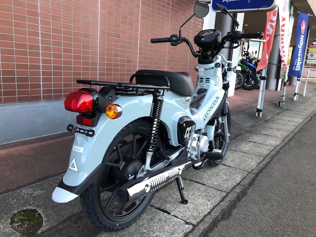 クロスカブ１１０ プコブルー入荷します！！｜バイク・自転車の購入修理ならハヤサカサイクル