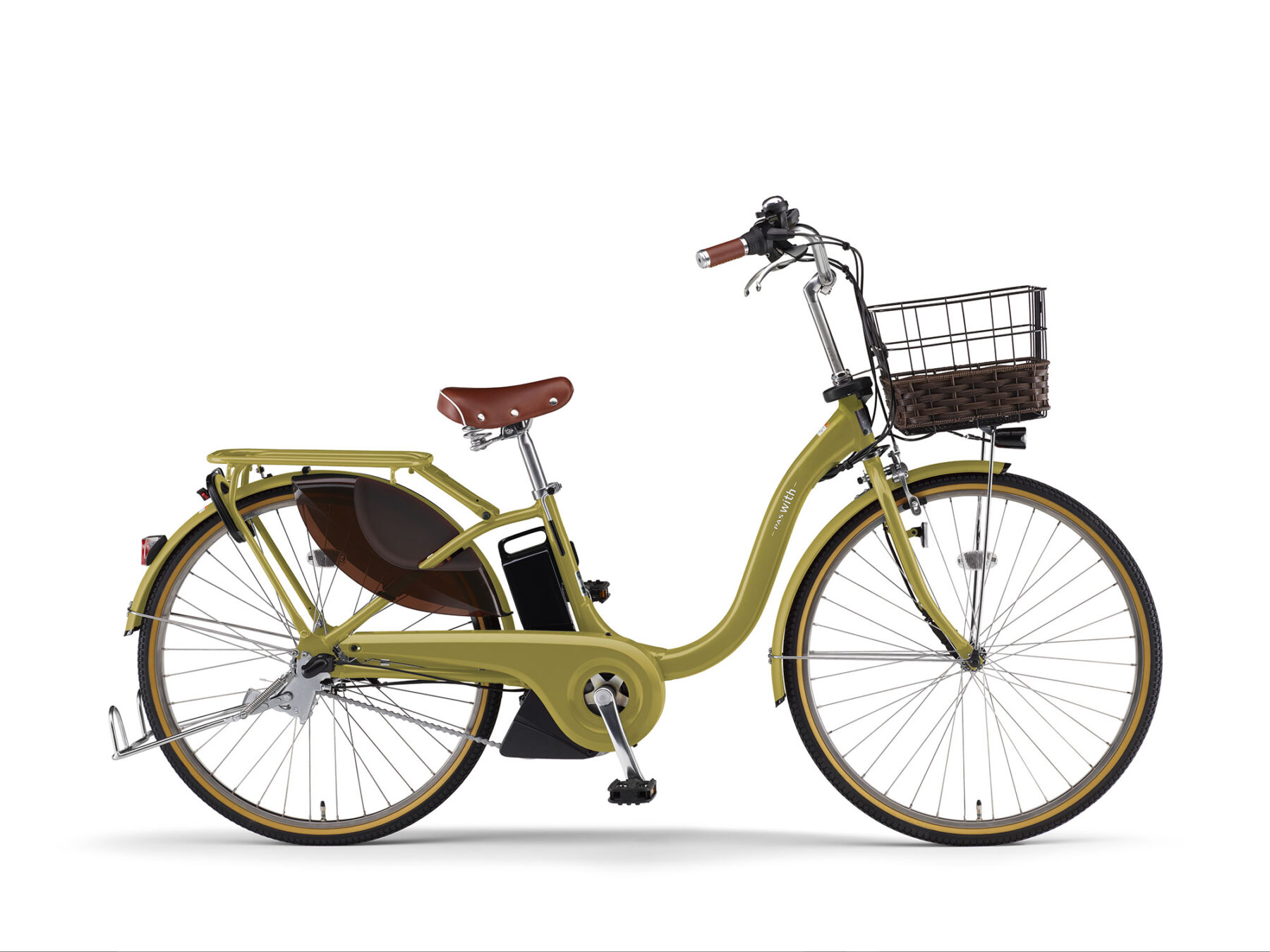 電動自転車 YAMAHA PAS Li-ion ベージュ - 自転車