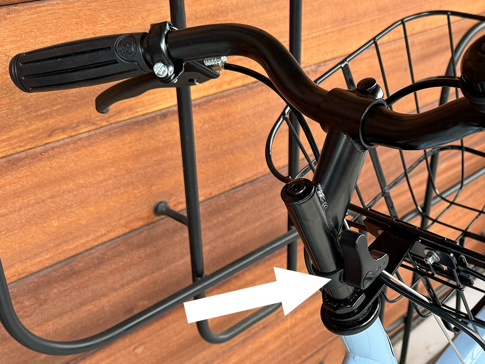 ステップクルーズジュニア|ライトのレバー