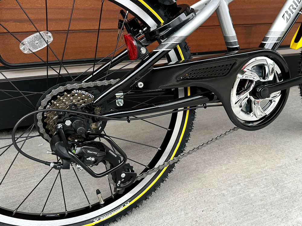 ブリヂストン|クロスファイヤーJr(22インチ・シルバー&ブラック)